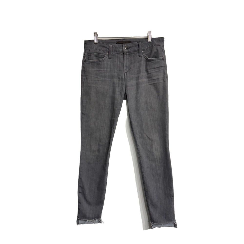 Joe's Jeans Vera Skinny Ankle Hi Lo Gray Women's Size 28